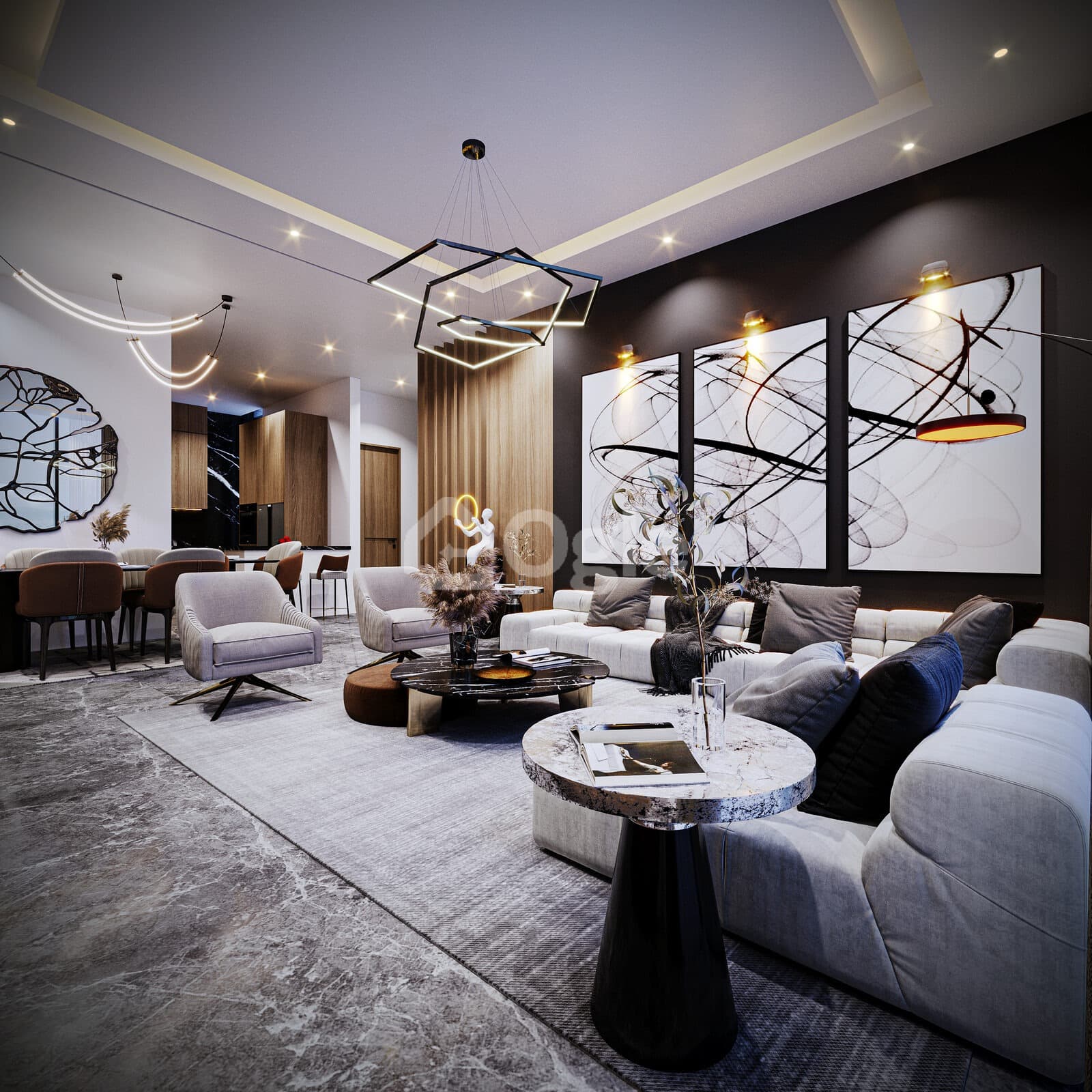 Aurora Belle Court - Premium 3 Bedroom Apartment, Eso Close, Ikeja GRA